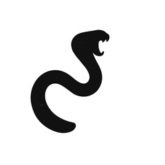 Naklejka premium Tentacled Snake Illustration