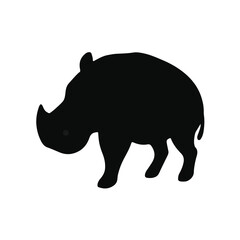 Black Tapir Illustration