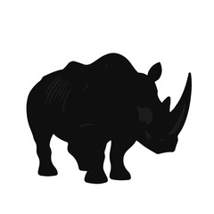 Rhino Silhouette.