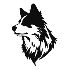 Border Collie Illustration