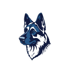 Fototapeta premium Blue German Shepherd