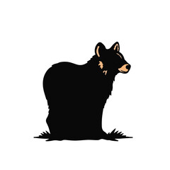 Black Animal against Sky Backdrop