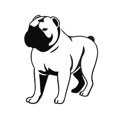 Shar-Pei Breed Illustration
