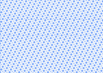 幾何学的なタイル模様 背景 2色