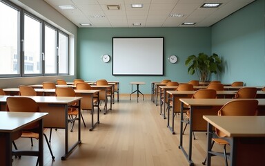 empty classroom. High quality