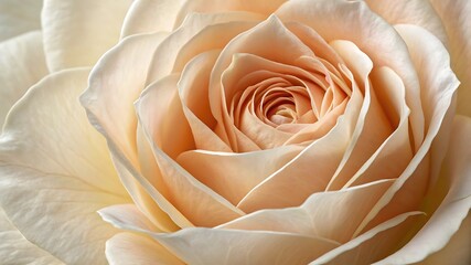 Peach rose petals soft focus floral