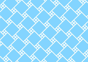 幾何学的なタイル模様 背景 2色