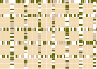 幾何学的なタイル模様 背景