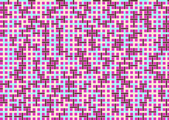 幾何学的なタイル模様 背景