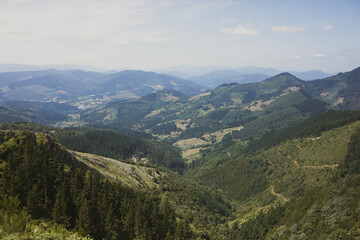 Basque Country Spain Mountain Landscape 