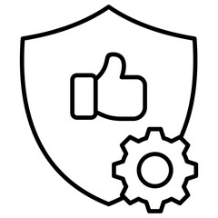 Reliability Outline Icon