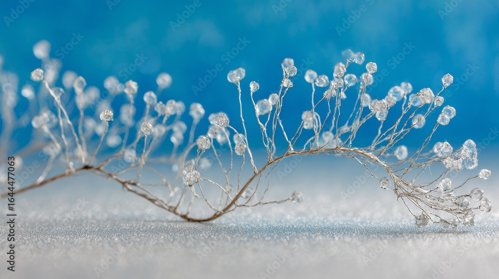 Poster warm white string lights featuring soft glowing bokeh on a blue background make for a great festive 