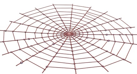 Obraz premium Spider web pattern design