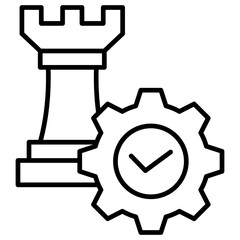 Strategy Outline Icon