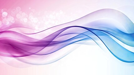 Fototapeta premium Abstract design with flowing, colorful waves.