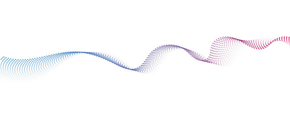 	
Flowing Dot Wave halftone gradient pattern on transparent background	
