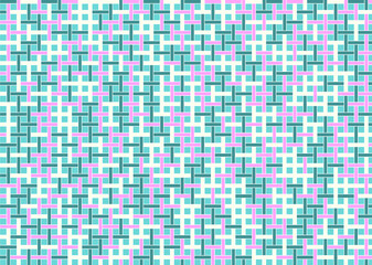 幾何学的なタイル模様 背景