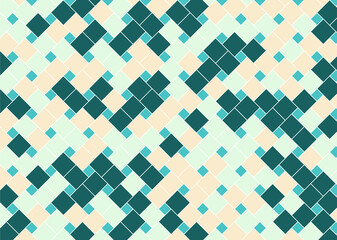 幾何学的なタイル模様 背景