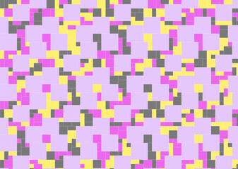 幾何学的なタイル模様 背景