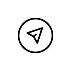 Send arrow icon. Send icon. Share icon