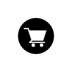 Shopping cart icon vector. Shopping icon.