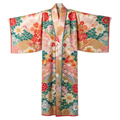 japanese fan isolated on white