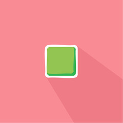 Red Color Ellipes Design Banner Buetiful Green Background
1