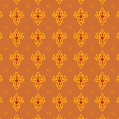 

classic fabric pattern
*The fabric pattern reflects Thai art and traditions for tailoring Thai evening wear. It is not necessary to use it to decorate the house to have a Thai feel.