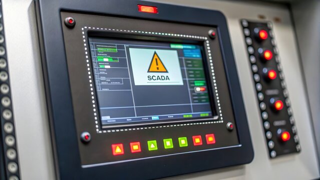 SCADA systems play vital role in cybersecurity and 5G technology in critical infrastructure management ensuring safety and efficiency - Powered by Adobe