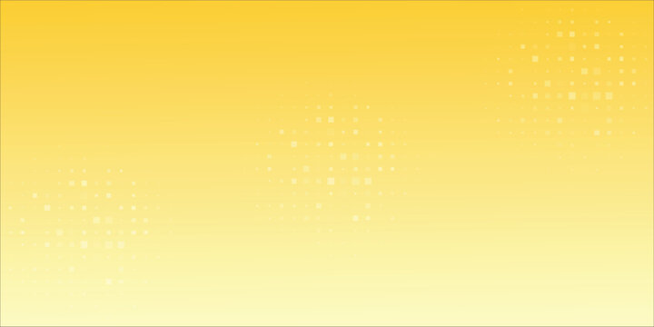 ellow Gradient Abstract Background with Digital Squares Pattern eps10