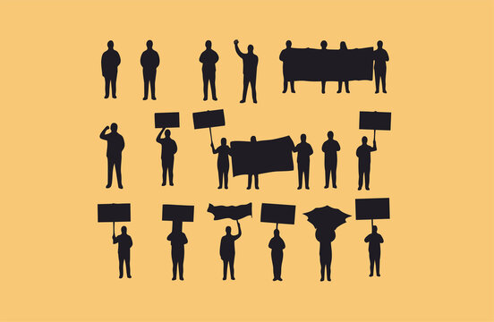 "Voices in the Shadows: A Silhouette of Protest"

"United in Silence: The Power of Collective Dissent