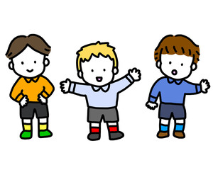 男の子グループ　かわいい