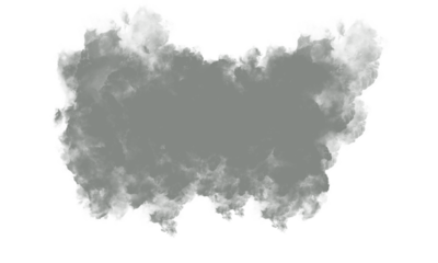 Abstract gray shape with jagged edges on a black background illustration isolated on transparent background