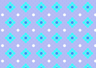 和をイメージしたドット柄 タイル 背景