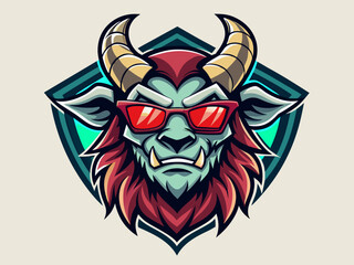 Obraz premium demon e sport