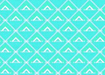 和をイメージしたドット柄 タイル 背景