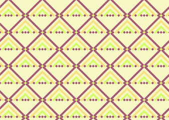 和をイメージしたドット柄 タイル 背景