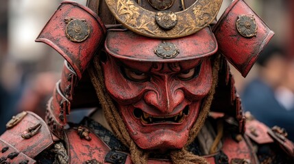 Close-up samurai warrior (1)