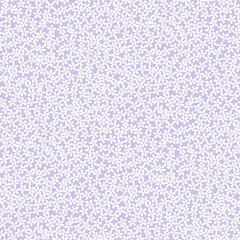 Seamless pattern of white daisies on pastel purple background