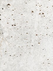 White cement surface and porous surface