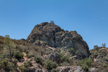 Volcanic Rocks / Dacite - rhyolite. Chalone Creek.Old Pinnacles Trail, Pinnacles National Park, California. Gabilan Range / California Coast Ranges System.