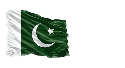 Pakistan Flag: Waving National Flag of Pakistan