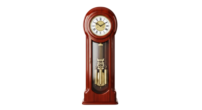 elegant grandfather clock timepiece for home decor classic style