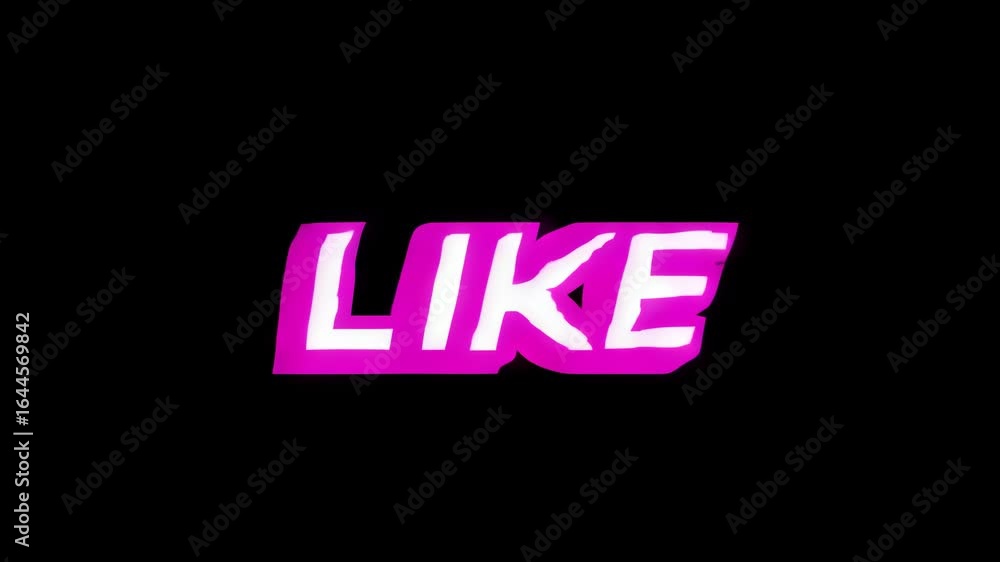 Poster abstract animation featuring dynamic shapes and vibrant colors with a rhythmic pulse effect