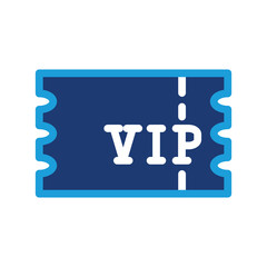 vip coupon colored icon vector design good for web or mobile app