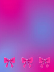 Fototapeta premium Dark Pink, Blue vector background with bent lines. Gradient illustration in simple style with bows. Pattern for commercials, ads.