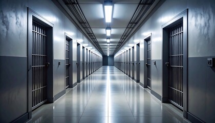 server rack with servers