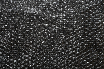 black bubble wrap texture background