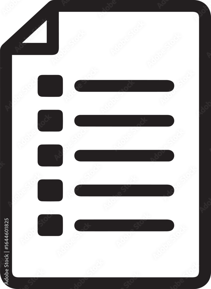 Poster streamline your workflow with this clean checklist icon – perfect for project management, task track