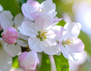Fototapeta premium Close-up of delicate, spring blossoms